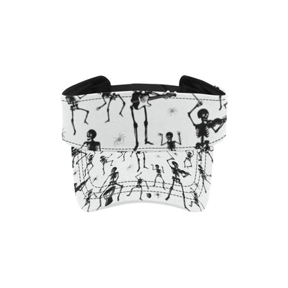 Skeleton Music Player Print Design LKS303 Unisex Sun Visor