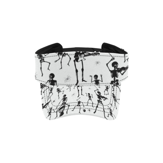 Skeleton Music Player Print Design LKS303 Unisex Sun Visor