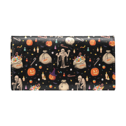 Mummy Halloween Print Design LKS303 Women's Trifold Wallet