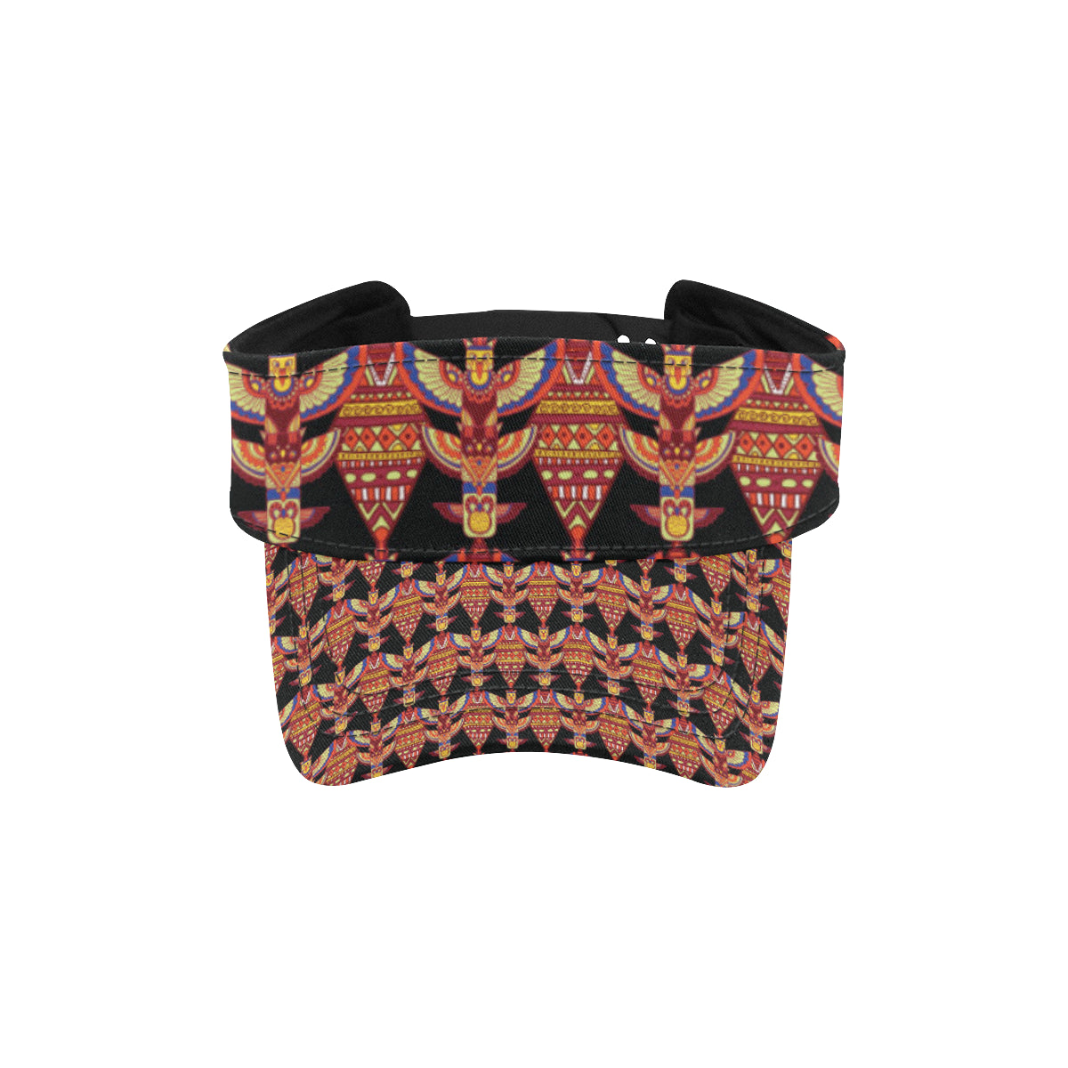 Totem Pole Print Unisex Sun Visor