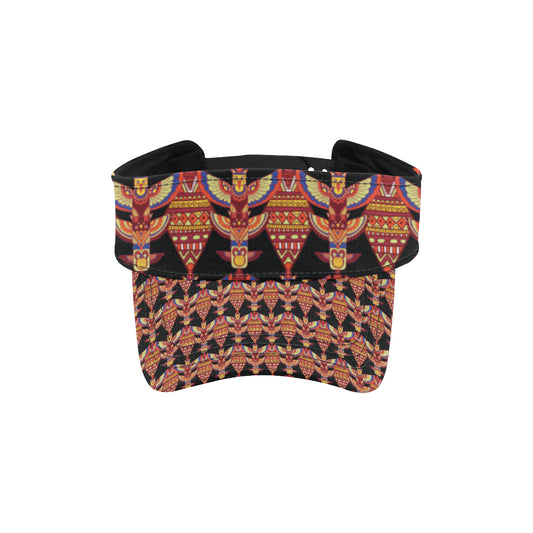 Totem Pole Print Unisex Sun Visor