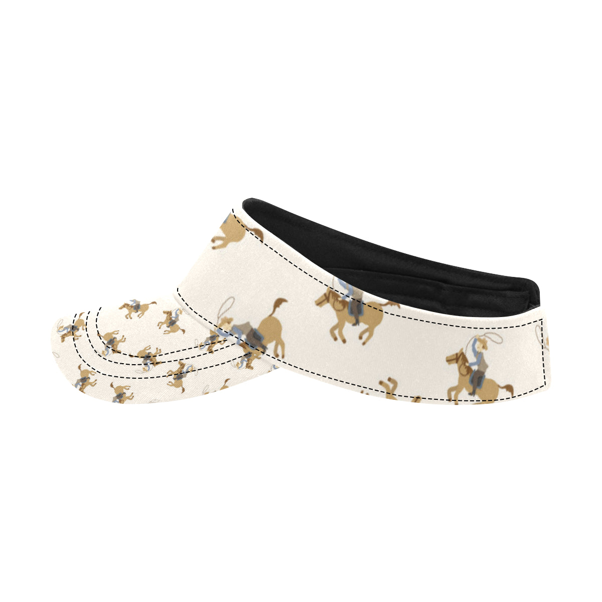 Cowboy Pattern Print Design 01 Unisex Sun Visor