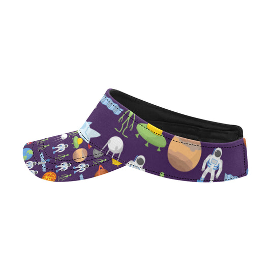 Alien Astronaut Planet Unisex Sun Visor