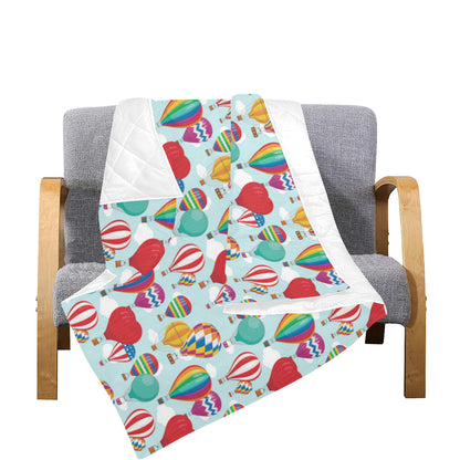 Ballon Pattern Print Design 07 Premium Quilt
