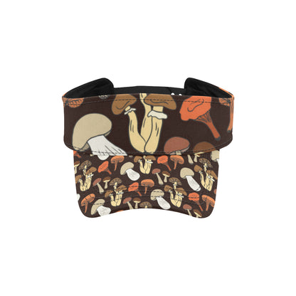 Mushroom Pattern Print Design A05 Unisex Sun Visor
