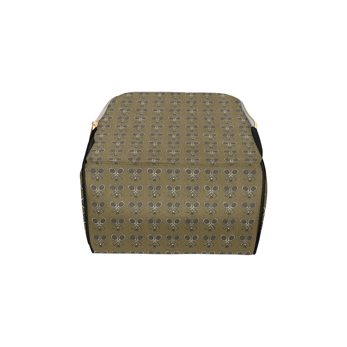 Badminton Pattern Print Design 07 Diaper Bag Backpack
