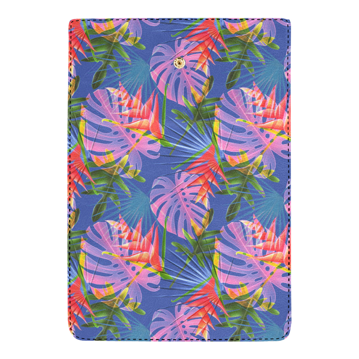 Tropical Flower Pattern Print Design TF025 Women's Trifold Wallet