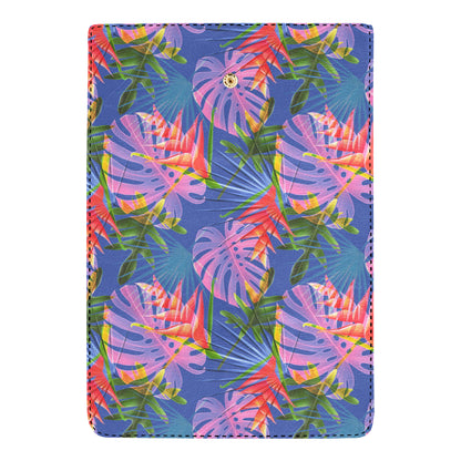 Tropical Flower Pattern Print Design TF025 Women's Trifold Wallet