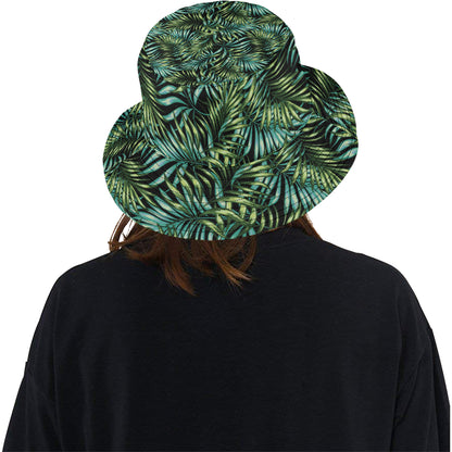 Tropical Flower Pattern Print Design TF08 Unisex Bucket Hat