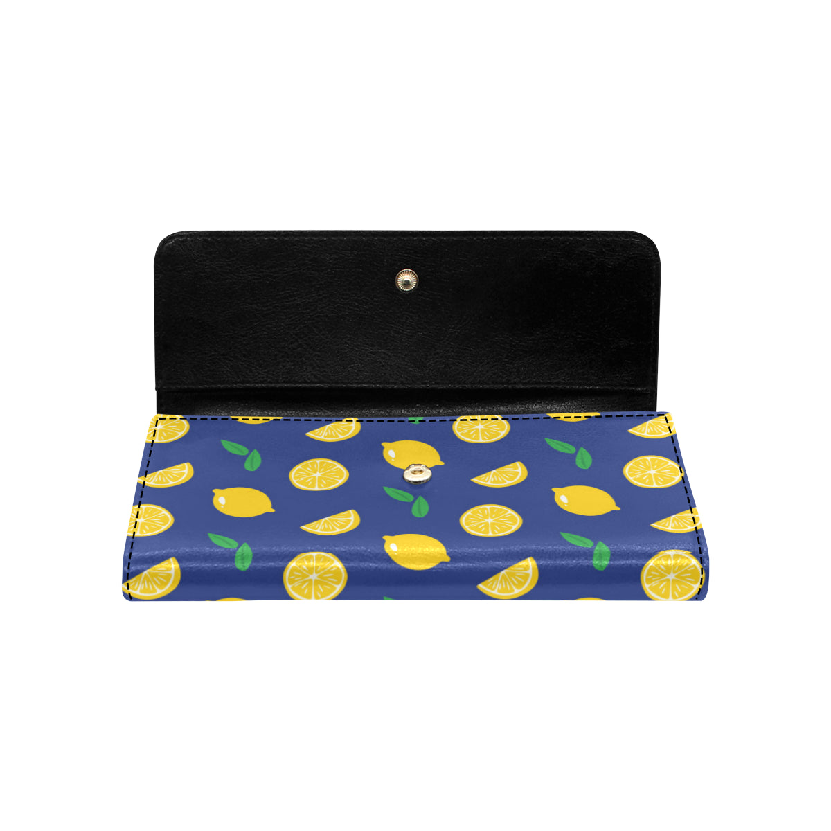 Citrus  Pattern Print Design 02 Women's Trifold Wallet