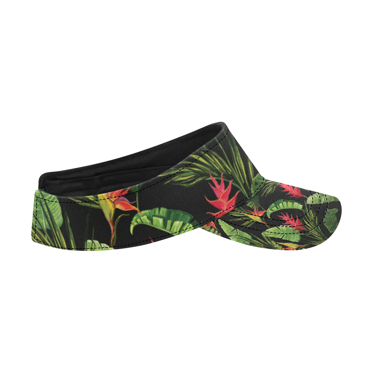 Bird Of Paradise Pattern Print Design BOP010 Unisex Sun Visor