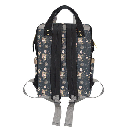 Bohemian Pattern Print Design 09 Diaper Bag Backpack