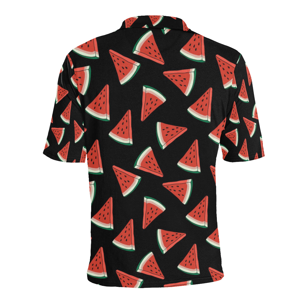 Watermelon Pattern Print Design WM01 Men Polo Shirt
