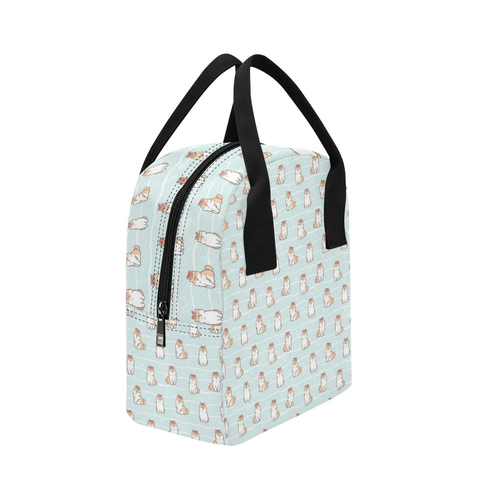 Shiba Inu Print Design LKS3011 Insulated Lunch Bag