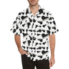 Piano Print Design LKS405 Men's Men's Hawaiian Shirt