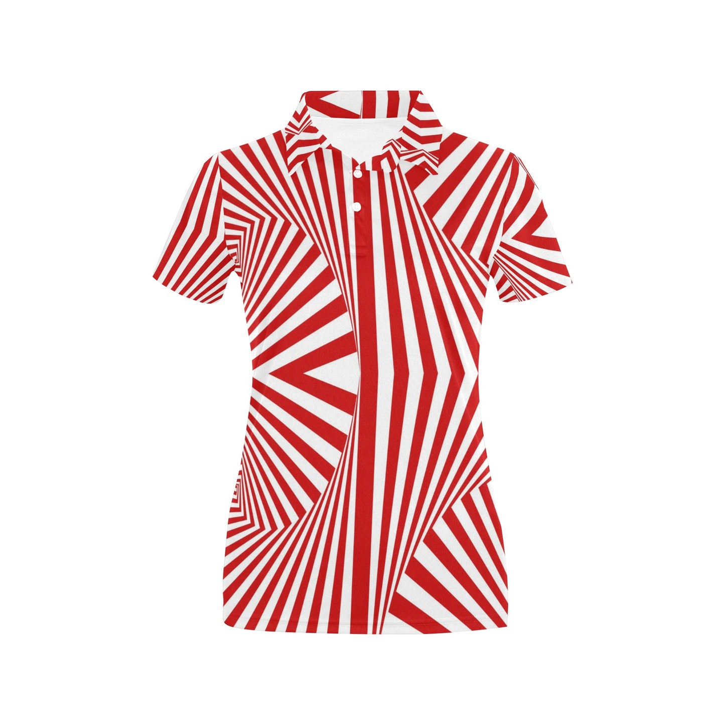 Vortex Print Design LKS304 Women's Polo Shirt