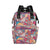 Patchwork Print Design LKS401 Diaper Bag Backpack