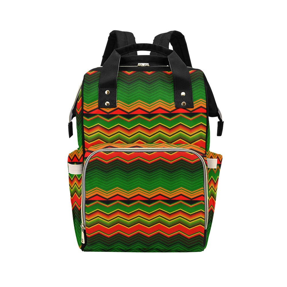 Serape Print Design LKS306 Diaper Bag Backpack