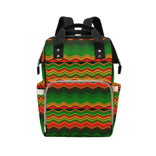 Serape Print Design LKS306 Diaper Bag Backpack