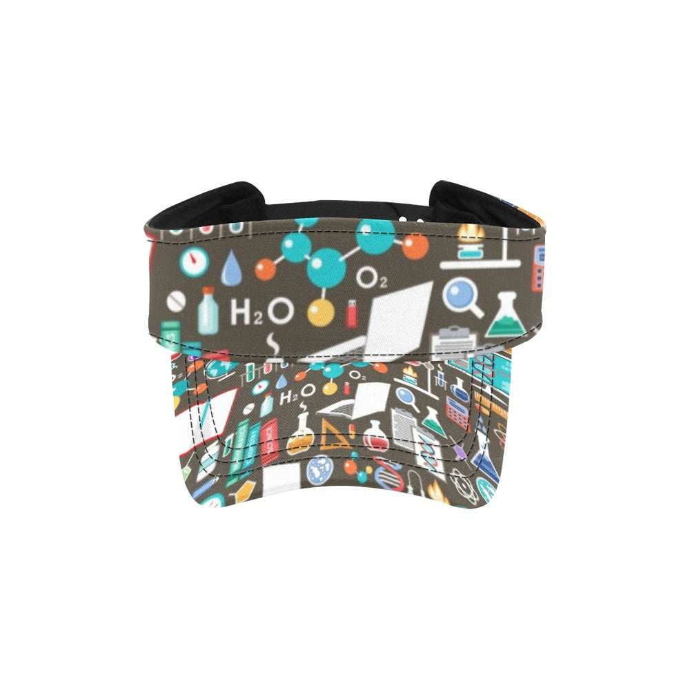 Science Print Design LKS303 Unisex Sun Visor