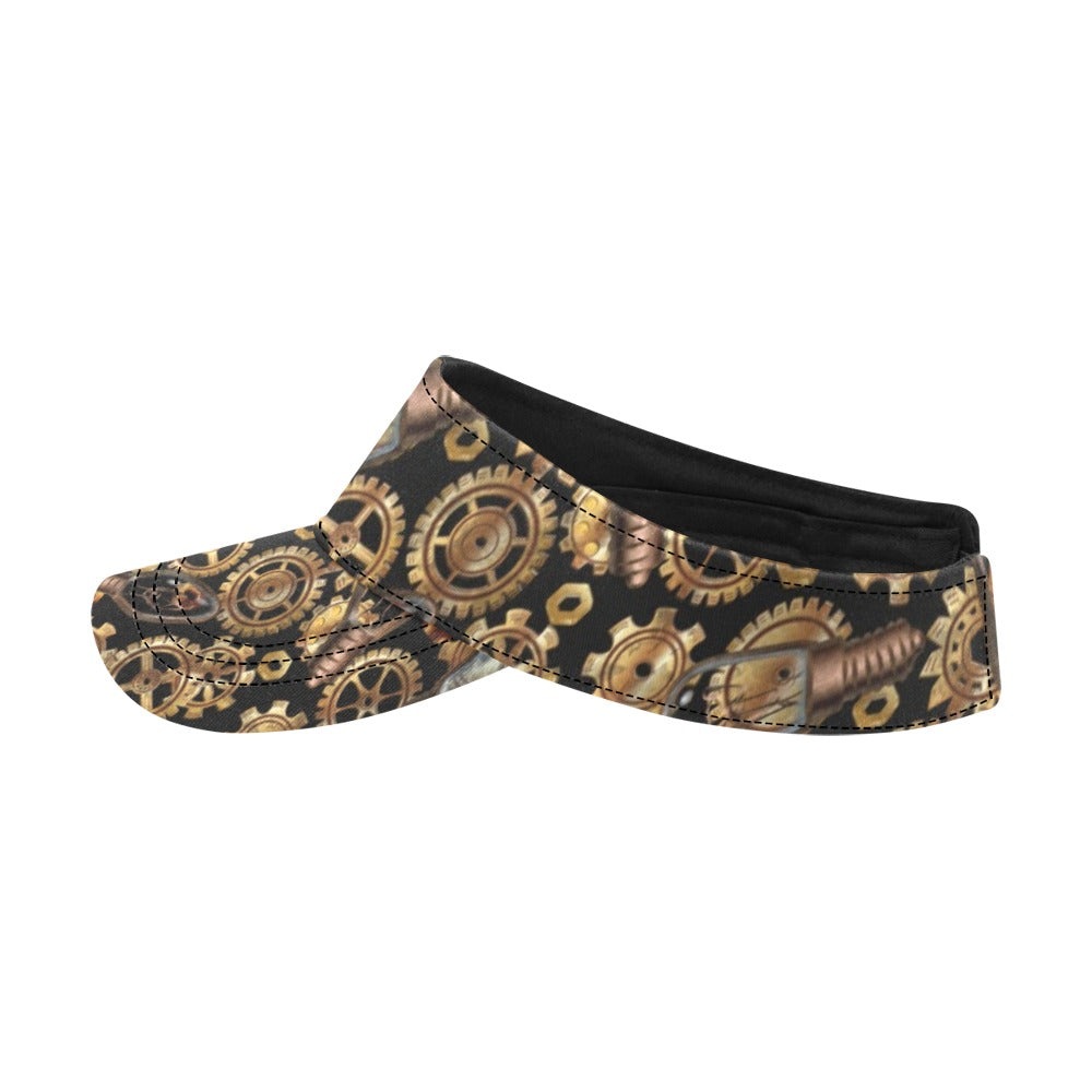 Steampunk Lightbulb Print Design LKS304 Unisex Sun Visor
