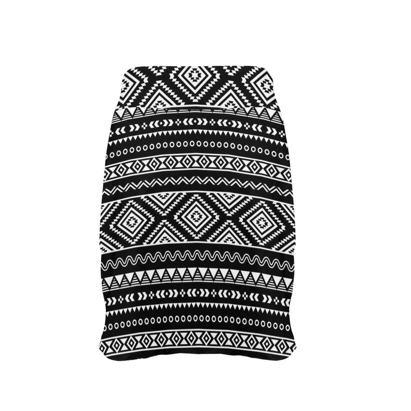 Tribal Pattern Print Design LKS301 17" Golf & Pickleball Skort with Pockets
