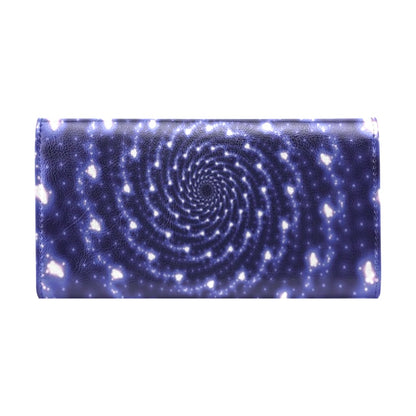 Vortex Print Design LKS305 Women's Trifold Wallet