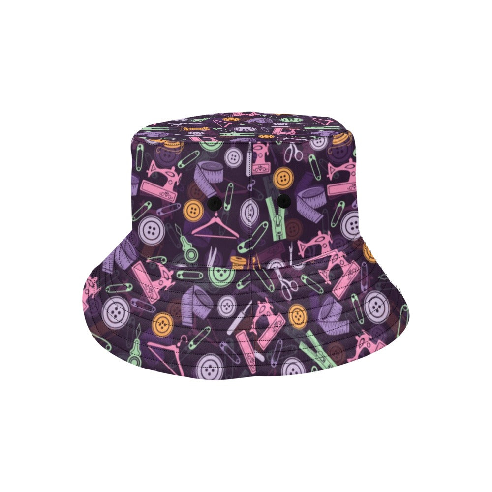 Sewing Equipment Print Design LKS306 Unisex Bucket Hat