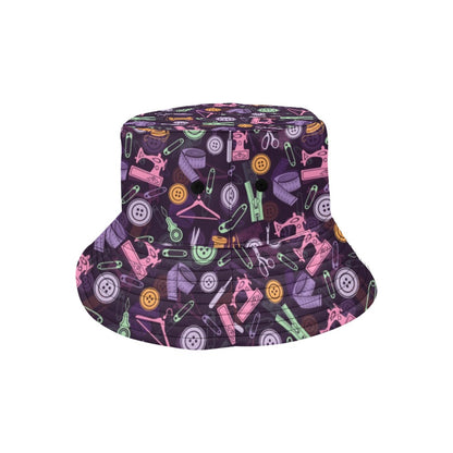 Sewing Equipment Print Design LKS306 Unisex Bucket Hat
