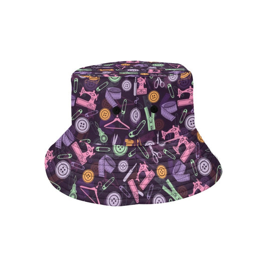 Sewing Equipment Print Design LKS306 Unisex Bucket Hat
