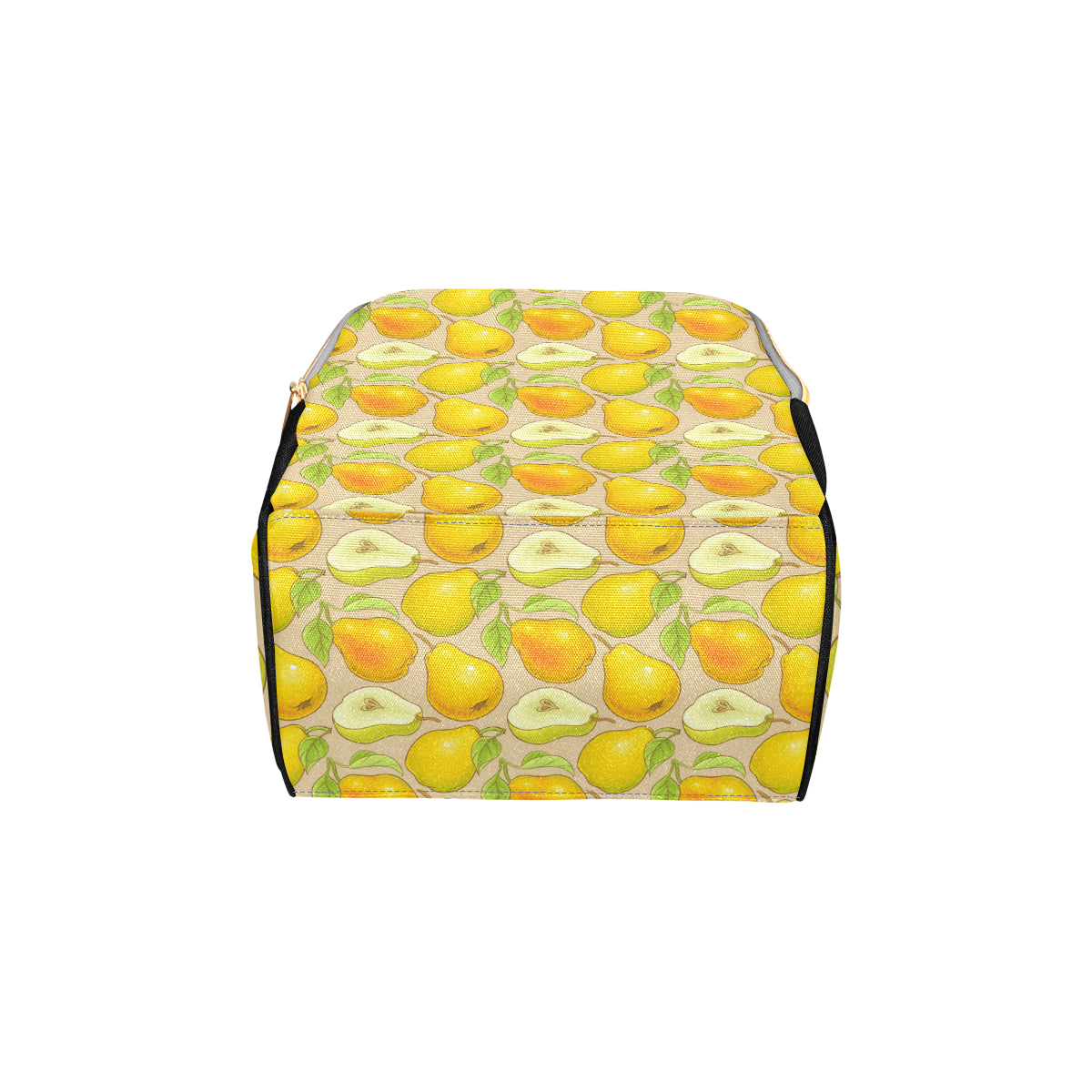 Pear Pattern Print Design PE05 Diaper Bag Backpack