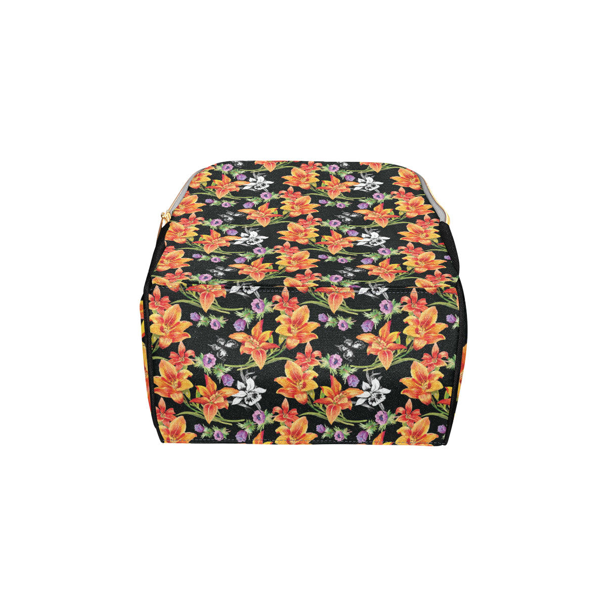 Tropical Flower Pattern Print Design TF02 Diaper Bag Backpack