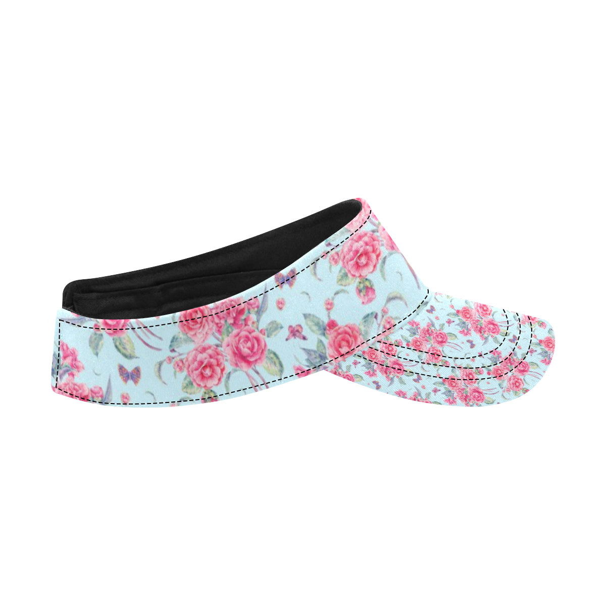 Camellia Pattern Print Design 01 Unisex Sun Visor