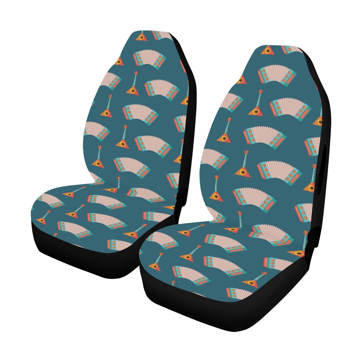 Accordion Print Design LKS402 Car Seat Covers