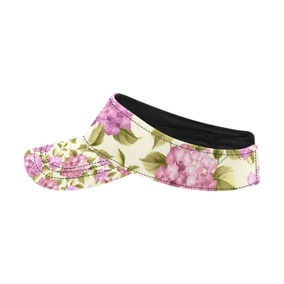 Hydrangea Pattern Print Design HD05 Unisex Sun Visor