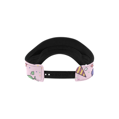 Ice Cream Pattern Print Design IC05 Unisex Sun Visor