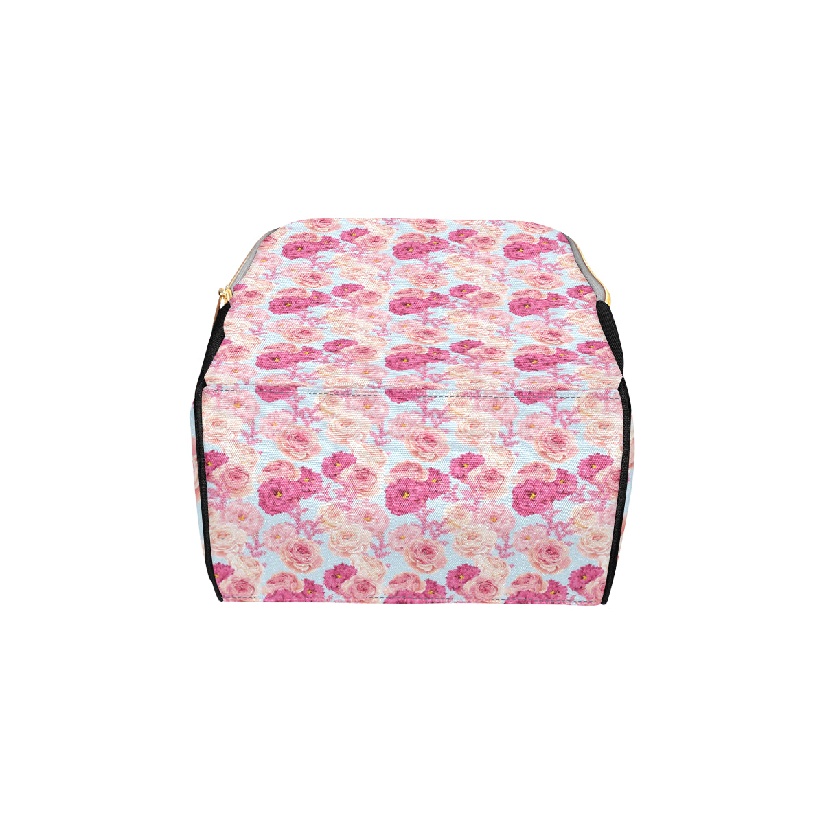 Lisianthus Pattern Print Design LT05 Diaper Bag Backpack