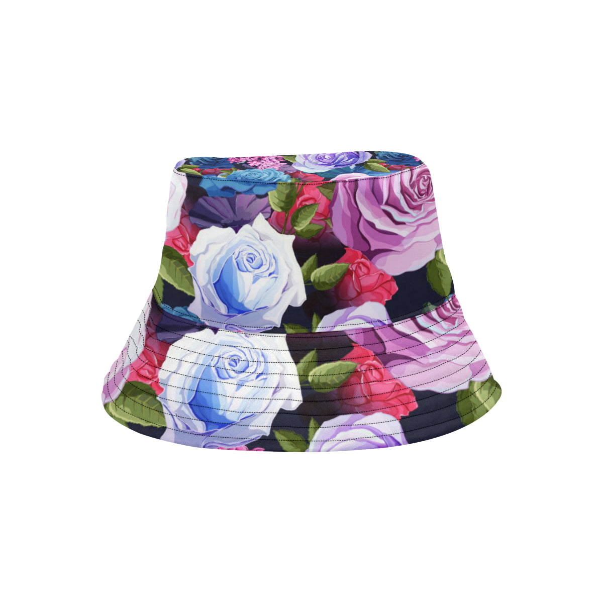 Rose Pattern Print Design RO09 Unisex Bucket Hat