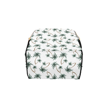 Palm Tree Pattern Print Design PT07 Diaper Bag Backpack