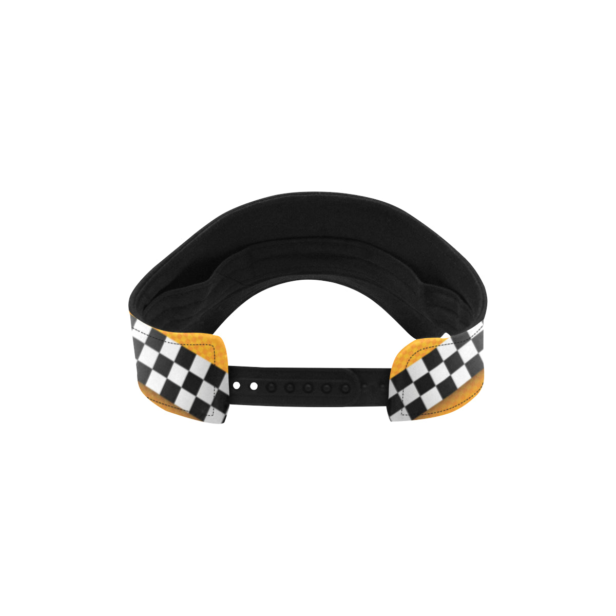 Checkered Pattern Print Design 01 Unisex Sun Visor