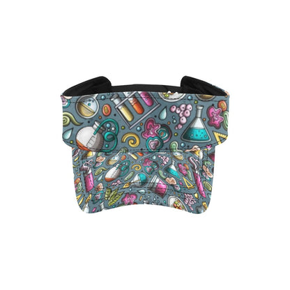Science Print Design LKS304 Unisex Sun Visor