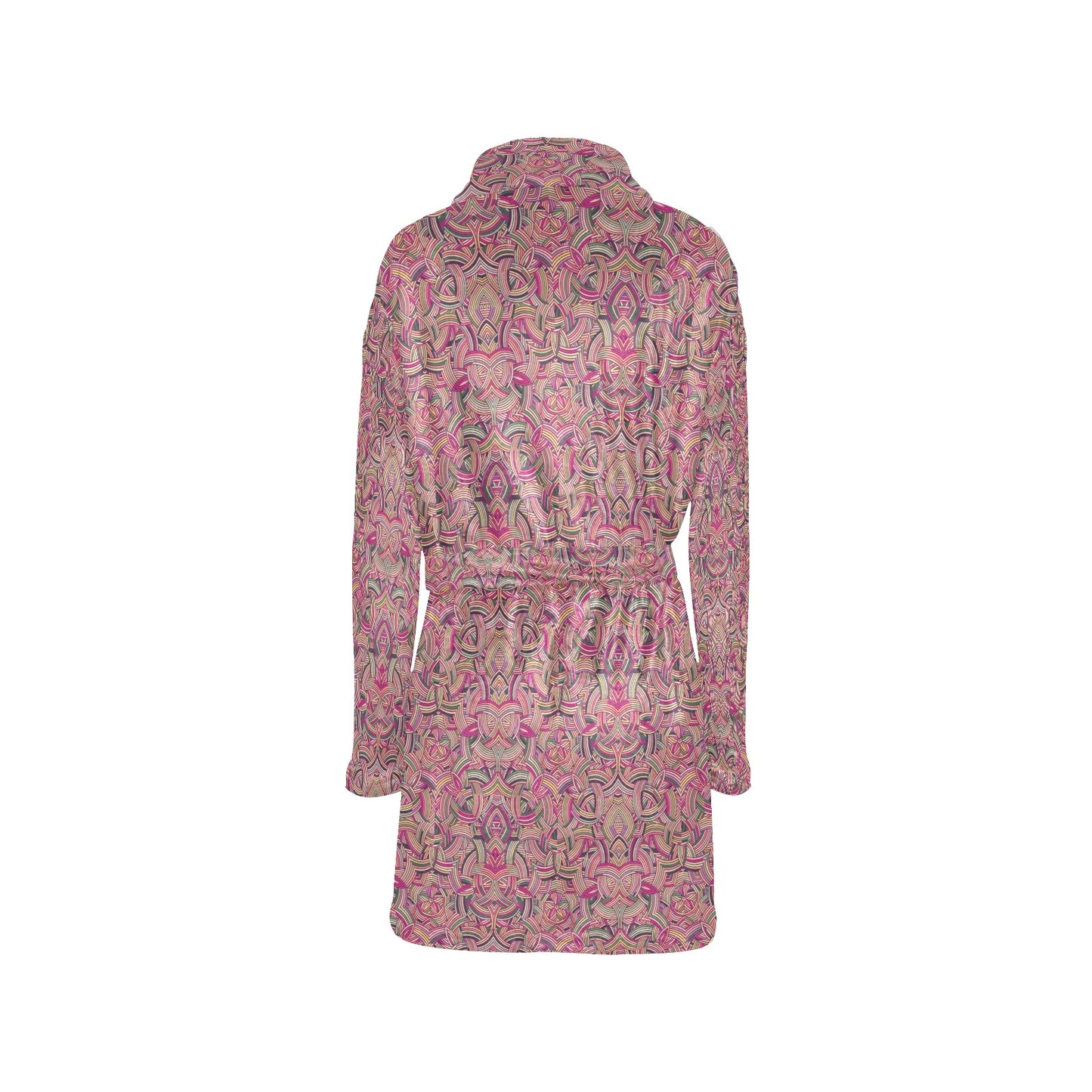 Celtic Pattern Print Design 04 Women's Fleece Robe