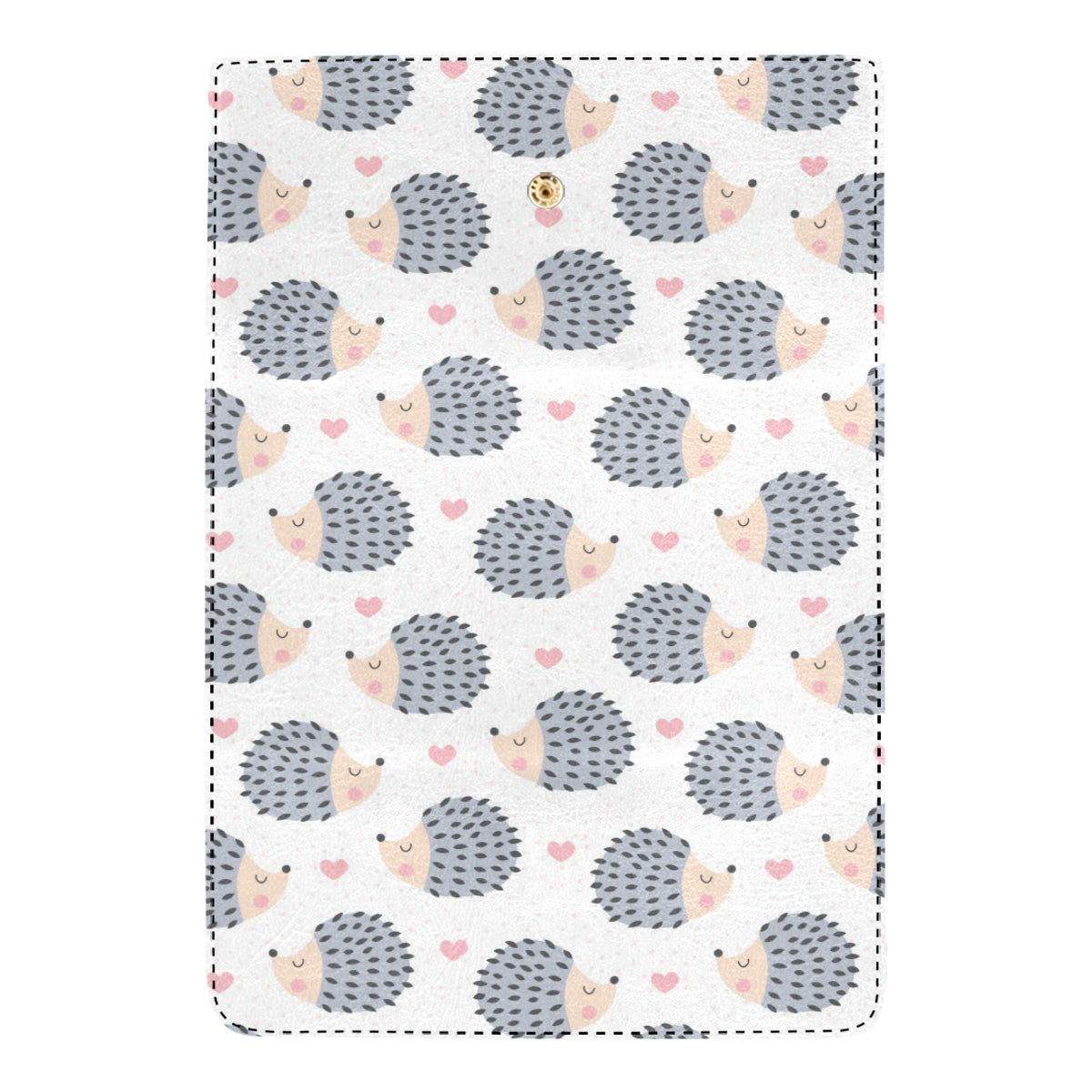 Hedgehog Baby Pattern Print Design 03 Women's Trifold Wallet