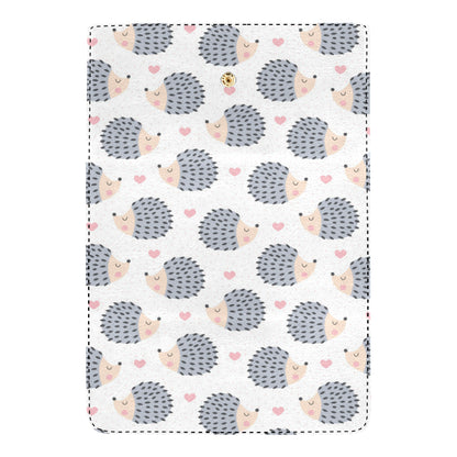 Hedgehog Baby Pattern Print Design 03 Women's Trifold Wallet