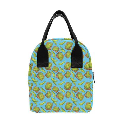 Sandwich Avocado Print Design LKS306 Insulated Lunch Bag