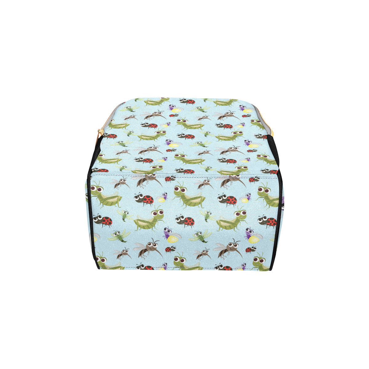 Ladybug Pattern Print Design 01 Diaper Bag Backpack