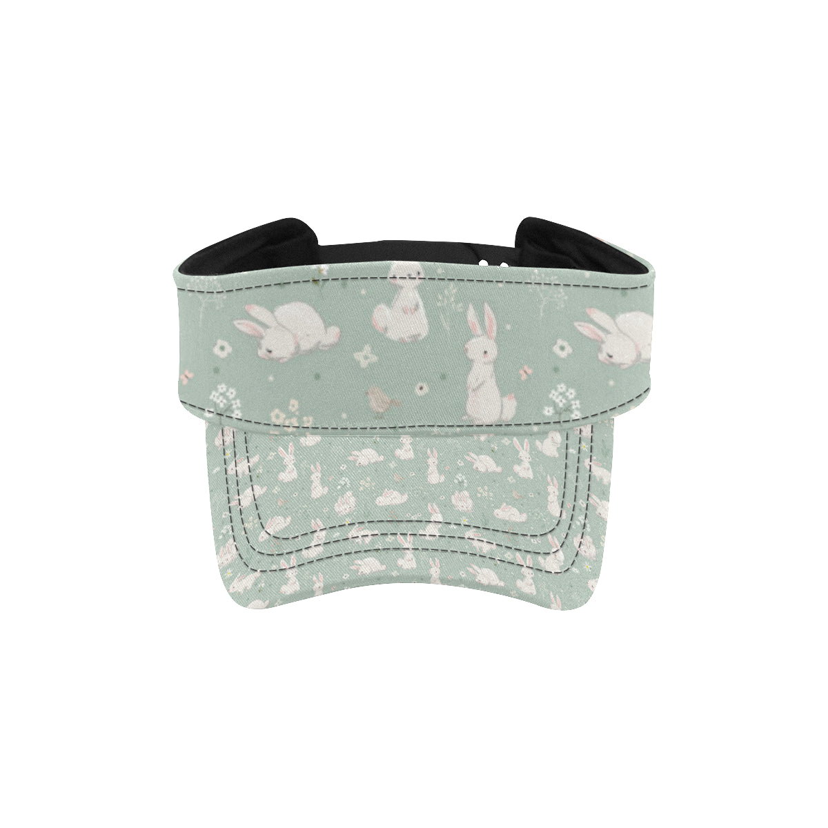 Bunny Pattern Print Design 03 Unisex Sun Visor