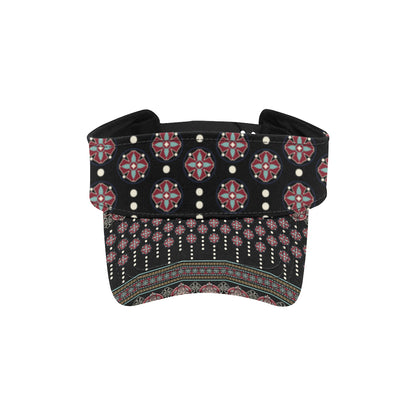 Ethnic Dot Style Print Pattern Unisex Sun Visor