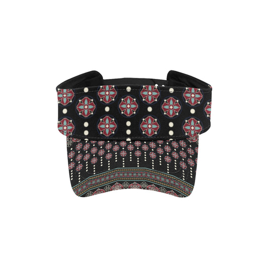 Ethnic Dot Style Print Pattern Unisex Sun Visor
