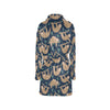 Sloth Print Design LKS307 Women's Fleece Robe